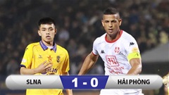 Kết quả SLNA 1-0 Hải Phòng: 3 điểm quan trọng của chủ nhà 